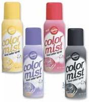 color mist sprays