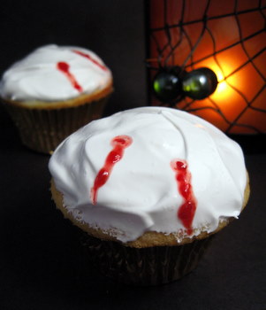 vampire cupcake