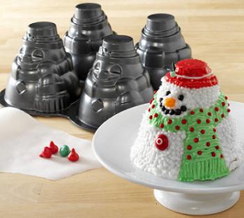 Wilton NEW mini snowman cake pan - household items - by owner