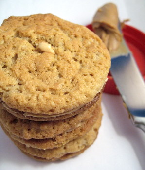 homemade do-si-sos, or peanut butter sandwich cookies