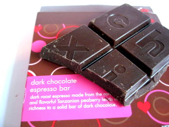 Choxie Dark Chocolate Espresso Bar