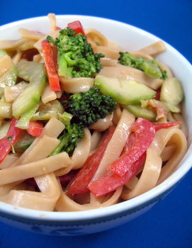 Thai-Inspired Peanut Noodle Salad