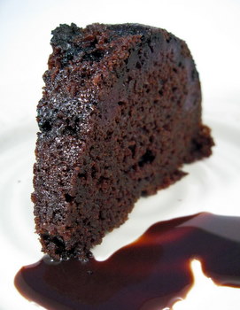 Raspberry Chocolate Bundt Cake
