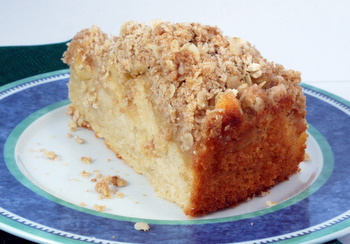 Apple Pie Coffee Cake, without Cheddar Cheese