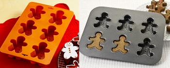 Silicone vs metal gingerbread pans