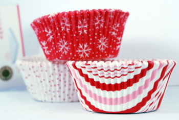 Holiday Cupcake Wrappers from Martha Stewart