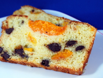 Apricot, Orange and Chocolate Chip Loaf