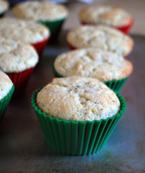 Lime Poppyseed Muffins