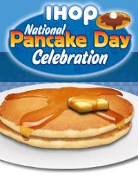 National Pancake Day: Free Pancakes at IHOP