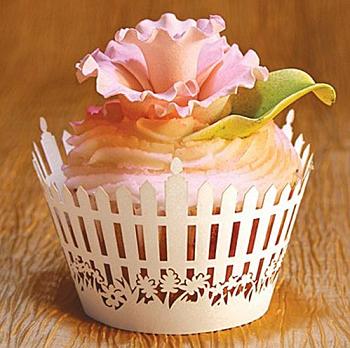 Picket Fence Cupcake