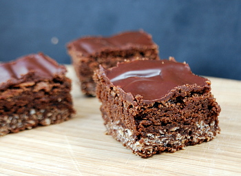 Chocolate Mint Cookie Slices