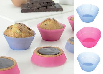 Tulip-Shaped Tart Molds/Muffin Cups