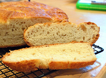 No-Knead Pot Bread, interior