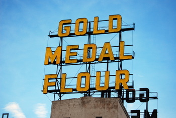 Gold Medal Flour sign