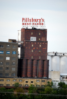 Pillsbury Flour sign