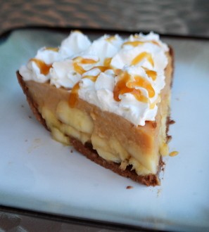 Caramel Banana Cream Pie | Baking Bites