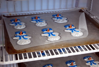 Test Kitchen snowmen