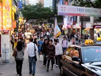 Seoul Street scene