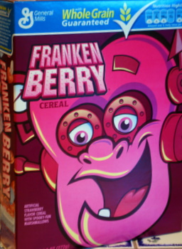 Frankenberry Cereal Box