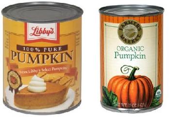 Canned pumpkin