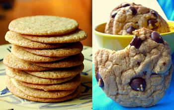 Differing Cookie Textures