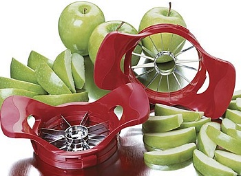 Dial-a-Slice Fruit Corer and Wedger