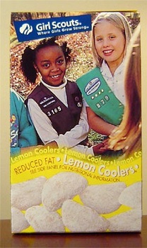 Girl Scout Lemon Coolers Box