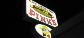 Hot Dogs from Pink’s Hot Dogs, Los Angeles