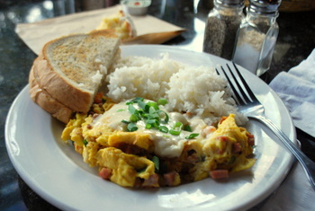 Kahili Breakfast at Kalaheo Cafe & Coffee Co
