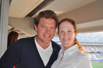 Tyler Florence and Nicole