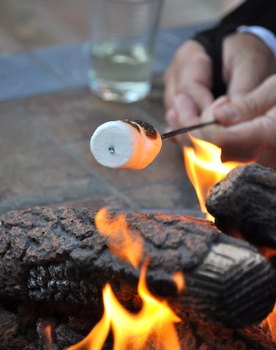 S'more on a stick!