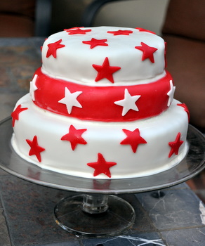 Star Spangled Layer Cake