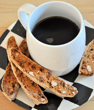 Almond and Toffee Biscotti
