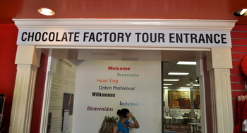 Chocolate Factory Tour starting point