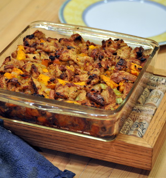 Bacon, Pumpkin and Pecan Stuffing