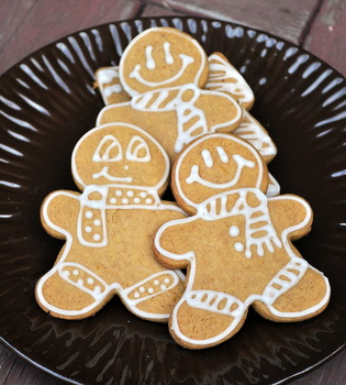 Pumpkin Gingerbread Men