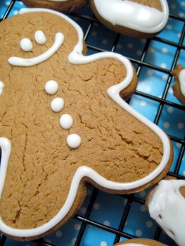 Gingerbread Man with icing