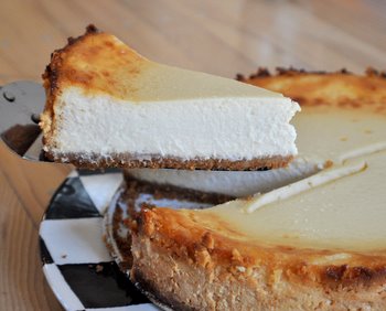 Perfect Cheesecake Slice