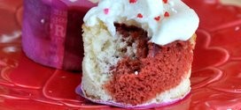 Red Velvet Marble Cupcakes