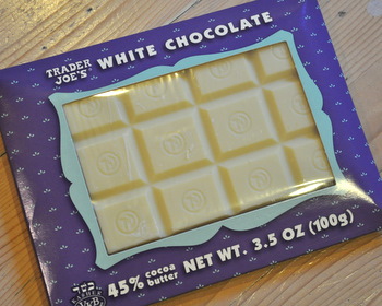 TJ's white chocolate