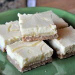 Key Lime Swirl Cheesecake Bars