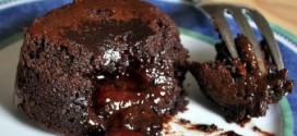 Chocolate Cherry Lava Cakes