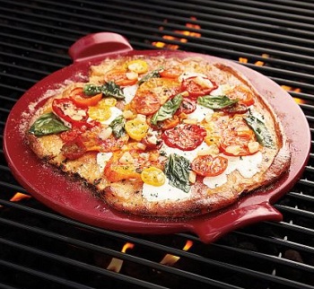 Pizza Stone on the Grill
