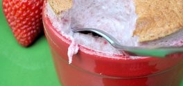 Fresh Strawberry Souffles