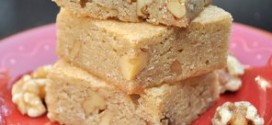 Butterscotch and Walnut Blondies