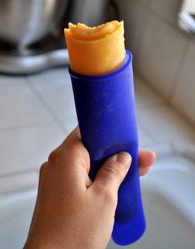 Squeeze-Tube Freezie Molds : Ice Pop Maker