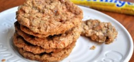 Butterfinger Oatmeal Cookies