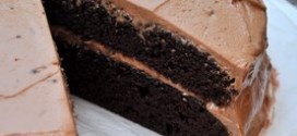 Chocolate Chip Layer Cake with Chocolate Chip Buttercream
