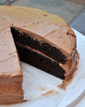 Chocolate Cake with Buttercream