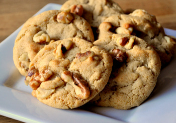 Honey Walnut Cookies